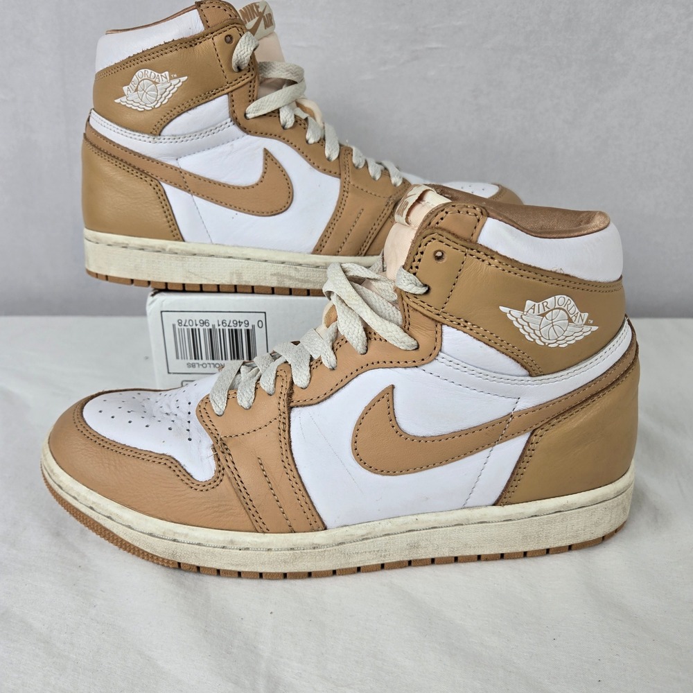 Air Jordan 1 Retro High OG Praline Nike Sneakers FN6622-201 Women Size 9 men 7.5